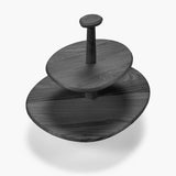 Kelly Wearstler - Cake Stand 01 Two Tier Black Dune