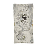 Kim Seybert -  Giverny Napkin in Natural & Gray Set of 4