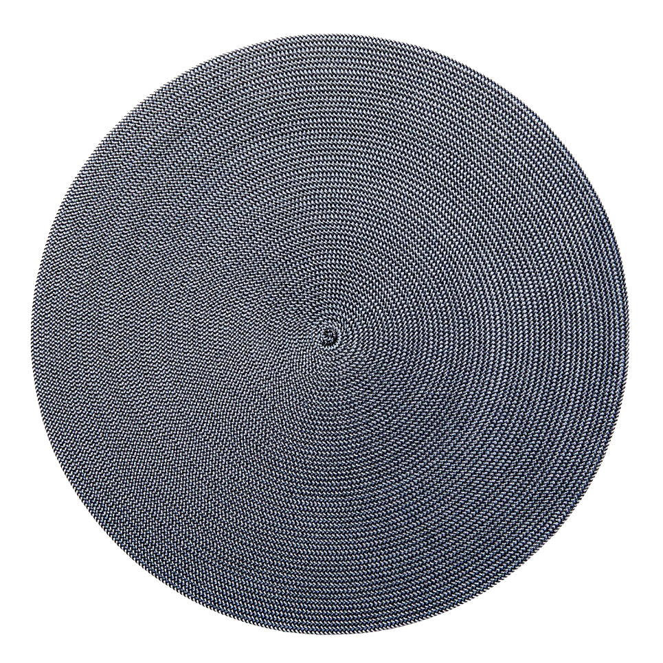 Round Espresso Sky Placemat - Set of 2