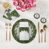 Nicolette Mayer Placemat 16" Round Evergreen - Set of 4