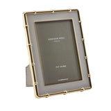 Addison & Ross Chiffon & Gold Bamboo Enamel Photo Frame 5"x7"