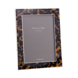 Addison Tortoiseshell and Silver Photo Frame 5"x7"