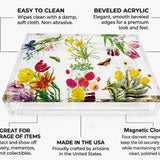 Nicolette Mayer Flora Fauna White Acrylic Box