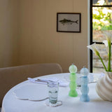 Addison & Ross Salt OR Pepper Mill Bobbin Blue Frosty