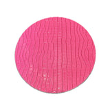Julian Mejia - Reversible Reptile Orange/Pink Round Placemat - Set of 2