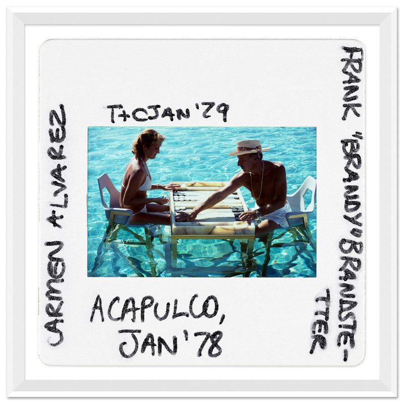 Slim Aaaron's Framed Art-"KEEP YOUR COOL - SLIDE,"