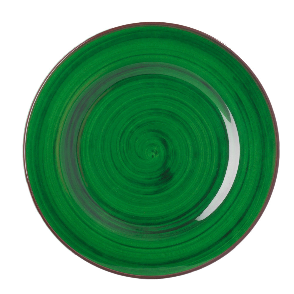 Mario Luca Giusti - "Saint Tropez" Melamine Dinner Plate, Green