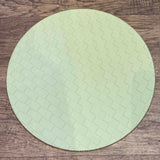 Julian Mejia - Green Weave Round Placemat - Set of 2