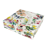 Nicolette Mayer Flora Fauna White Acrylic Candy Dish 6"x6"