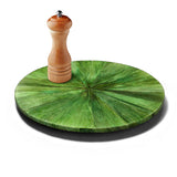 Ladorada EMERALD MAIZE REVOLVING TRAY