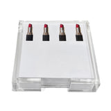 Nicolette Mayer Note Card Lipstick With Acrylic Holder