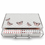 MAHJONG BUTTERFLIES-White