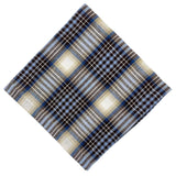 Tina Chen Designs - Madras Sky Blue/Cocoa - Set of 4