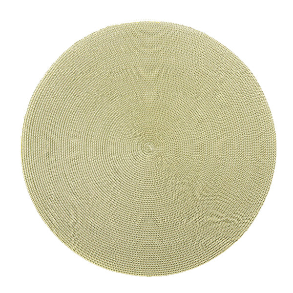 Round Moss/Canary Placemat - Set of 2