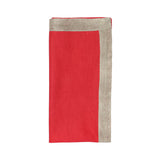 Kim Seybert - Dip Dye Red & Burgundy Napkin - Set of 4