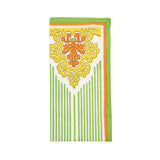 Kim Seybert - Filigree in White, Yellow & Green Napkin - Set of 4