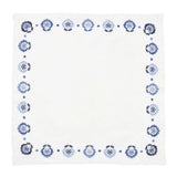 Kim Seybert - Carnation White & Blue Napkin - Set of 4