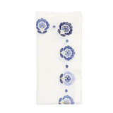 Kim Seybert - Carnation White & Blue Napkin - Set of 4