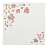 Kim Seybert - Maple Hues Napkin in White & Multi, Set of 4