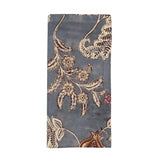 Kim Seybert - Paisley Vine Napkin in Blue & Gray, Set of 4