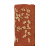 Kim Seybert - Gilded Breeze Napkin in Rust & Gold, Set of 4