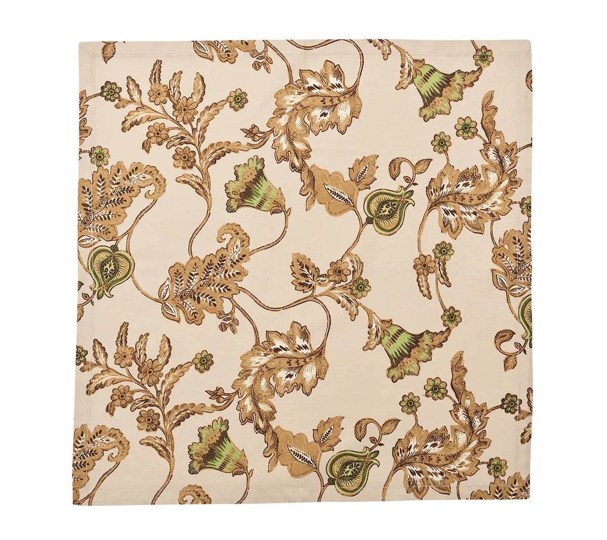 Kim Seybert - Paisley Vine Napkin in Beige & Multi, Set of 4