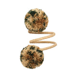 Kim Seybert - Casbah in Natural & Green Napkin Ring - Set of 4