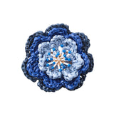 Kim Seybert - Pareo in Periwinkle & Blue Napkin Ring - Set of 4