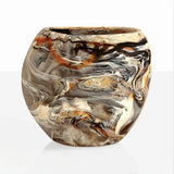 Nashi Oceania Wide Large Vase - Mocha