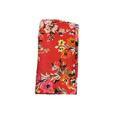 Tina Chen Designs - Orange Floral- Set of 4