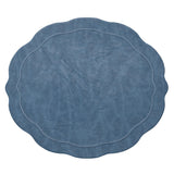 Kim Seybert - Tailored Placemats in Blue, Set of 4