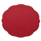 Kim Seybert - Tailored Placemat in Ruby, Set of 4