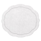 Kim Seybert - Tailored Placemat in Silver, Set of 4