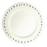 Powderhound SKI CHAIN DINNER PLATE