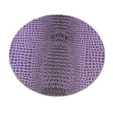 Julian Mejia - Reptile Purple Round Placemat - Set of 2