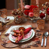 Kim Seybert - Dip Dye Red & Burgundy Napkin - Set of 4