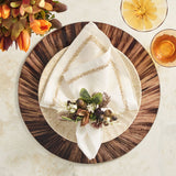 Kim Seybert - Aura Placemat in Brown, Set of 4
