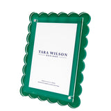 Tara Wilson - SCALLOP FRAME - Green - 8" x 10"