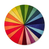 Summerill & Bishop-John Derian 'Colour Wheel' Round Placemat - Set of 2