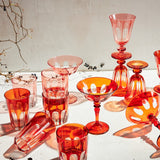 Sir | Madam Rialto Glass Old Fashion Set/2, Red