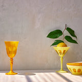Sir | Madam Rialto Glass Martini Set/2, Saffron