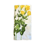 Stamperia Bertozzi Italian Linens - Yellow Cafe Napkin - Set of 2