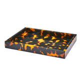 Addison & Ross Faux Tortoise Small Lacquered Tray