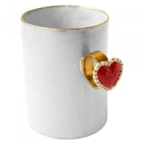 Astier De Villatte Heart Ring Cup