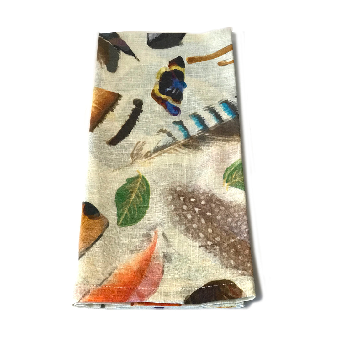 Deborah Rhodes Designs Napkin Spotted Feather