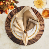 Kim Seybert - Aura Placemat in Brown, Set of 4