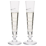 JULISKA GLASSWARE AMALIA-Pair of Amalia Champagne Flutes