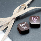 Big Picture Farm - Chocolate Covered Goat Milk Caramels with Hearts