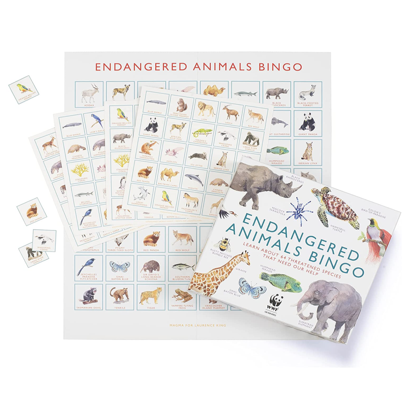 Endangered Animals Bingo