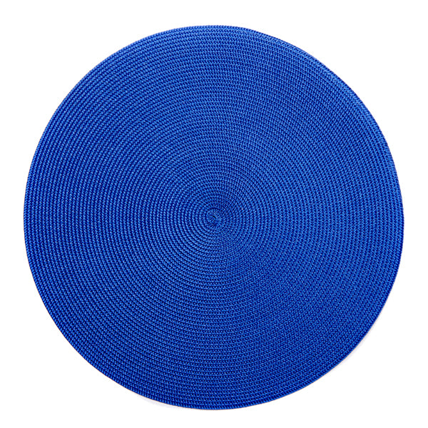 Deborah Rhodes Placemats Round Clementine Blue